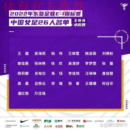 中国女足公布出征东亚杯26人名单 中国女足公布出征东亚杯26人名单